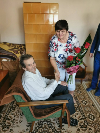Dnes sme boli súčasťou milej udalosti a to životného jubilea 90 rokov p. Vasiľa Chomu. Do ďalších rokov života mu prajeme  veľa šťastia a zdravia.