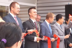 Kružlov- otvorenie FLAMEshoes za účasti veľvyslanca Čínskej ľudovej republiky a ministra hospodárstva Slovenskej republiky